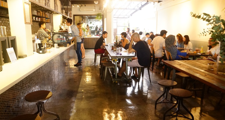 Dutch colony Coffee CO. Cafe in Singapore