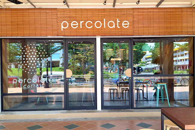 Percolate Cafe in Singapore